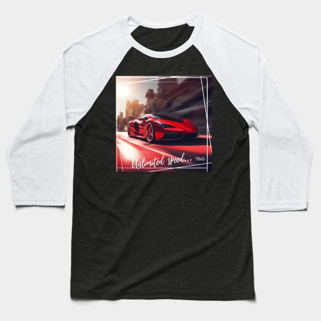 speed Baseball T-Shirt by 7 60 by ZOGEMPIRE